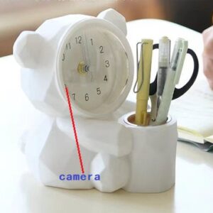 Clock 4K Spy Camera Bedroom Hidden Camera Wifi Home Spy Camera 64GB