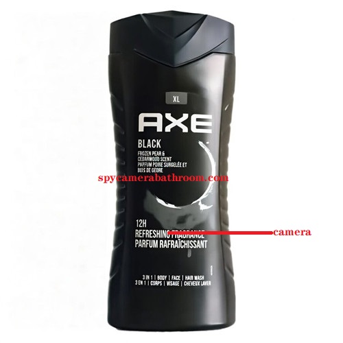 4K shampoo bottle hidden camera with remote control